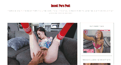 Desktop Screenshot of incestpornpost.com